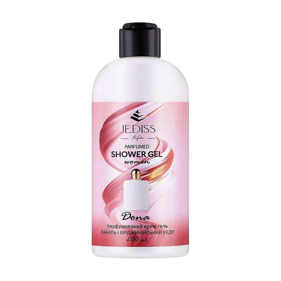 Парфумований крем-гель для душу Jediss Dona Parfumed Shower Gel жіночий, 200 мл